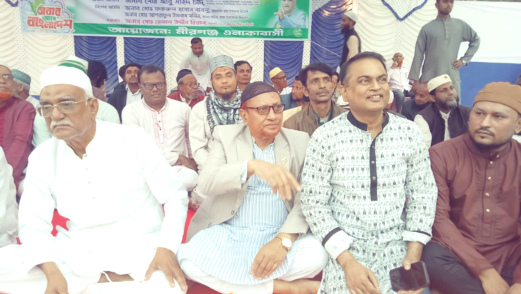 বাঘায় এমপি আবু সাইদ চাঁদের উপস্থিতিতে ইফতার মাহফিল অনুষ্ঠিত