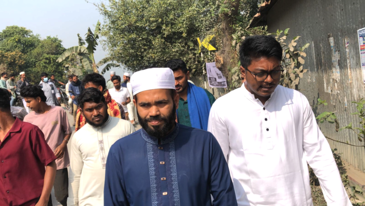 বাংলাদেশ জামায়াতে ইসলামী মনোনীত প্রার্থী মোঃ মহসিনের সমর্থনে নির্বাচনী সভা ও গণসংযোগ শুরু হয়