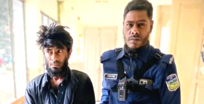 ধর্মপাশায় ১৭পিস ইয়াবাসহ গ্রেপ্তার ১