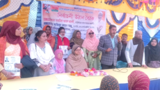 নেত্রকোণা-৪ আসনে গণসংযোগে নেমে ধানের শীষে ভোট চাইলেন তাহমিনা জামান শ্রাবনী