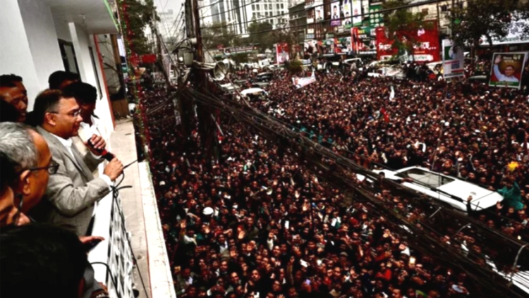 ৮ ফেব্রুয়ারি ঢাকায় তারেক রহমানের শেষ নির্বাচনি জনসভা