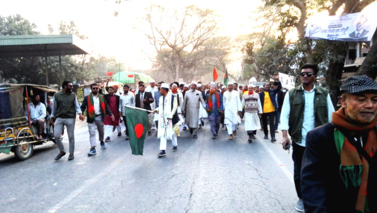 দাঁড়িপাল্লায় ভোট দিলে সকল মা বোনের ইজ্জত রক্ষার দায়িত্ব  জামায়াত ইসলামীর,এমবি বাকের বলেন