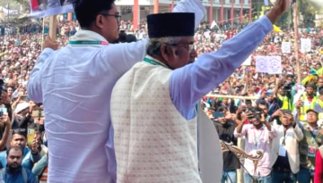 শ্যামনগরে জামায়াতে ইসলামী প্রার্থী গাজী নজরুল ইসলামের নির্বাচনী জনসভা অনুষ্ঠিত