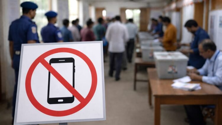 ভোটকেন্দ্রের চার গজের মধ্যে মোবাইল ফোন নিষিদ্ধ: নির্বাচন কমিশনের সিদ্ধান্ত কতটা যৌক্তিক?