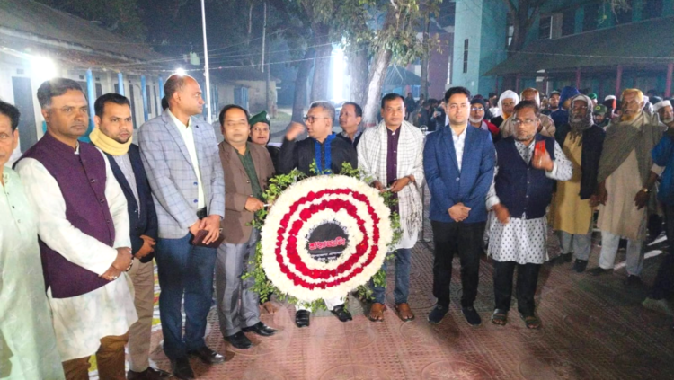 শ্রীপুরে যথাযোগ্য মর্যাদায় মহান শহিদ ও আন্তর্জাতিক মাতৃভাষা দিবস পালিত