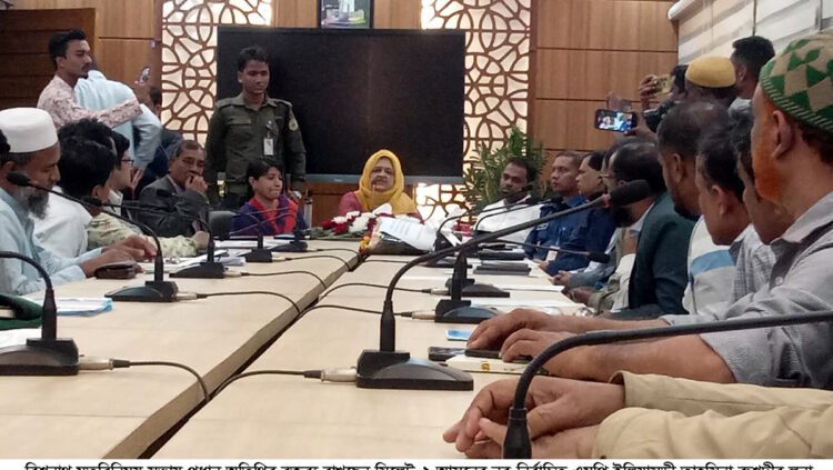 বিশ্বনাথে এমপি লুনা: দলীয় পরিচয়ে অপরাধ বরদাশত নয়