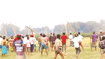 জামালপুরের মাদারগঞ্জে খাস জমি থেকে ফসল তোলাকে কেন্দ্র  সংঘর্ষ