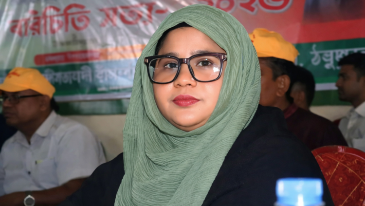 ঠাকুরগাঁওয়ে সংরক্ষিত নারী আসনে নাজমা পারভীনের  নাম ব্যাপক আলোচনায়
