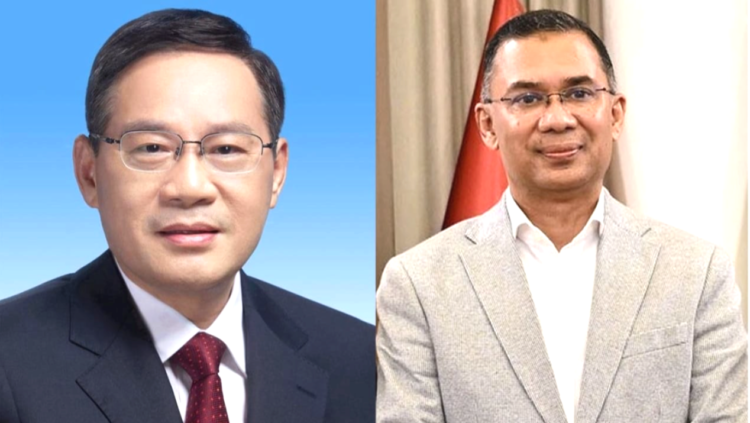 চীন-বাংলাদেশ সম্পর্ক ‘অনুকরণীয় দৃষ্টান্ত’: লি ছিয়াংয়ের অভিনন্দনবার্তা