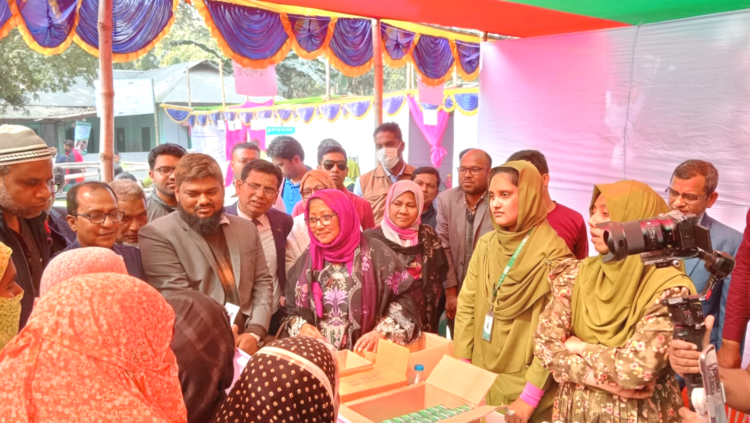 রাষ্ট্রপতি জিয়াউর রহমানের ৯০তম জন্মবার্ষিকীতে নীলফামারীতে বিনামূল্যে চক্ষু চিকিৎসা