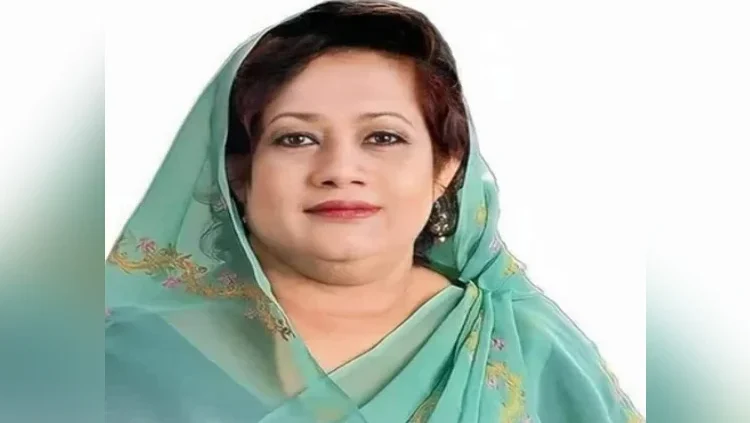 ফুলের শুভেচ্ছায় সিক্ত হলেন  সাংসদ ইলেন ভুট্টো