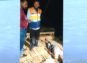 গোদাগাড়ীতে ট্রলারের ধাক্কায় প্রাণ গেল জেলের, নিজের জালেই ধরা পড়ল মরদেহ