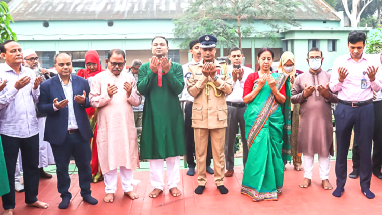 ঠাকুরগাঁওয়ে নানা আয়োজনের মধ্য দিয়ে “মহান স্বাধীনতা ও জাতীয় দিবস” পালিত হয়েছে