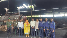 নিউজ প্রকাশের ২৪ ঘন্টার মধ্যে ফারজানা রিসাইক্লিন কারখানায় ১ লক্ষ টাকা জরিমানা