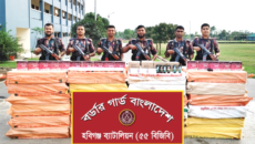 হবিগঞ্জে তুষের বস্তায় লুকানো দেড় কোটি টাকার ভারতীয় কসমেটিক্স আটক