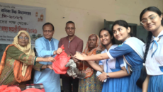 ​ঠাকুরগাঁও সরকারি বালিকা উচ্চ বিদ্যালয়ের এসএসসি ব্যাচ ২০২৭এর অসহায়দের মাঝে  ঈদ সামগ্রী বিতরণ