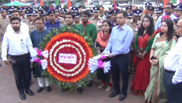 শ্রদ্ধা ও ভালোবাসায় ফরিদপুরে মহান স্বাধীনতা দিবস উদযাপিত