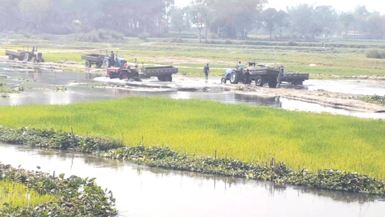 নদী রক্ষায় প্রশাসন ‘নির্লিপ্ত’, সক্রিয় ‘বালু খেকো’ চক্র: অস্তিত্ব সংকটে ঠাকুরগাঁওয়ের নদ-নদী