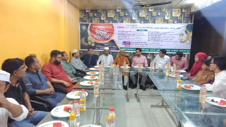 কালিগঞ্জ থানা প্রেসক্লাবের উদ্যোগে পবিত্র মাহে রমজান উপলক্ষে দোয়া ও ইফতার মাহফিল অনুষ্ঠিত