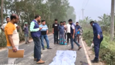 শ্রীপুরে অজ্ঞাত ষাটোর্ধ বৃদ্ধের মরদেহ উদ্ধার 