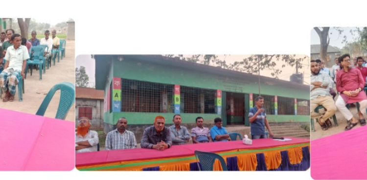 রায়গঞ্জে প্রাথমিক বিদ্যালয়ে যথাযোগ্য মর্যাদায় গণহত্যা দিবস পালিত