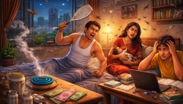মশার দাপটে নগরজীবন বিপর্যস্ত: নির্ঘুম রাত, আতঙ্কে পরিবার