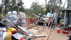 বিরলের পল্লীতে জমি-জমার বিরোধে বাড়ী ঘর ভাংচুরের অভিযোগ উঠেছে