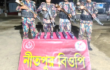 নওগাঁর পোরশা উপজেলায় ২৮ পিচ ভারতীয় ফেন্সিডিল জব্দ করেছেন বিজিবি