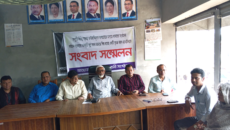 শ্যামনগরে সনাতনী সংগঠনের সংবাদ সম্মেলন