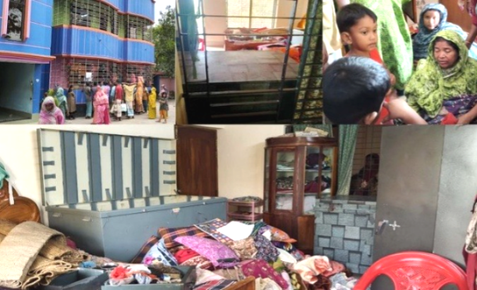 শ্যামনগরে আশা ব্রিকস্ ও পেট্রোল পাম্পের মালিকের বাড়ীতে দূর্ধর্ষ চুরি