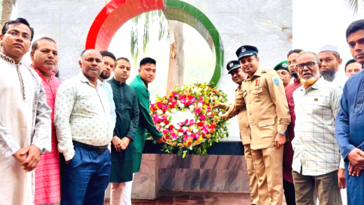 হাকিমপুরে যথাযথ মর্যাদায় মহান স্বাধীনতা ও জাতীয় দিবস পালিত