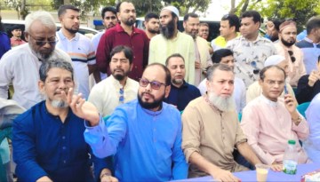 টঙ্গিবাড়ীতে ঈদ পরবর্তী শুভেচ্ছা বিনিময় এমপি সালাম আজাদের