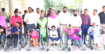 শ্যামনগরে প্রতিবন্ধীদের মাঝে হুইলচেয়ার বিতারন