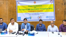 আজ থেকে শুরু হয়েছে হাম-রুবেলার বিশেষ টিকাদান ক্যাম্পেইন-২০২৬