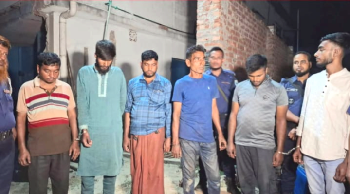 সৈয়দপুরে বিপুল পরিমাণ অকটেন ও ডিজেল উদ্ধার,আটক-৭