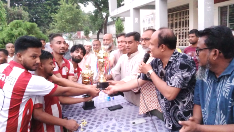 বৈশাখী ঘরোয়া ফুটবল টুর্নামেন্ট অনুষ্ঠিত
