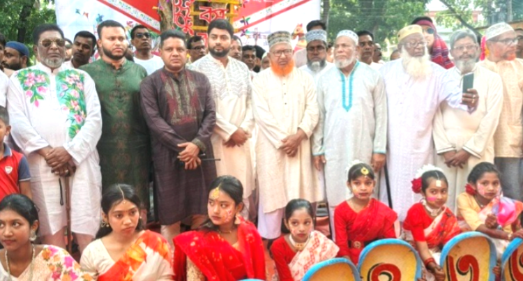 প্রশাসনের আয়োজনে ভেড়ামারায়া বর্ষবরণ উৎসব