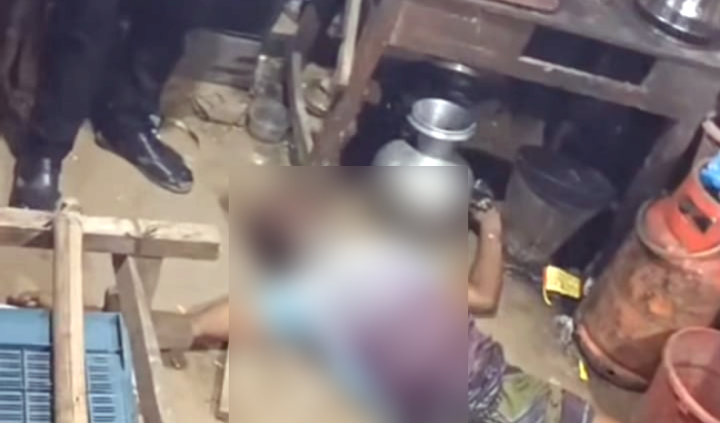 ধর্মপাশা উপজেলার দৌলতপুর বাজারের দোকান থেকে ব্যবসায়ীর মৃত দেহ উদ্ধার