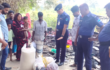 অগ্নিকাণ্ডে ক্ষতিগ্রস্ত পরিবারের পাশে ঈদগাঁও থানার ওসি এটিএম সিফাতুল মাজদার