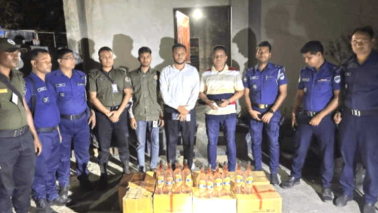 ভেড়ামারায় প্রশাসনের অভিযানে বিপুল পরিমাণ দেশীয় মদ উদ্ধার