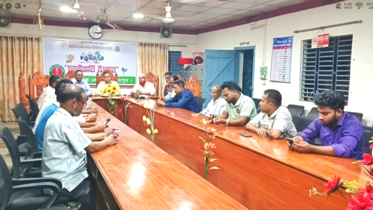 পীরগন্জ থানায় সদ্য যোগদানকারী ও,সি’র সাথে সাংবাদিকদের পরিচিতি সভা অনুষ্ঠিত