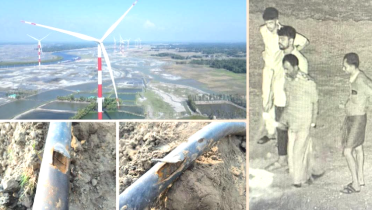 কক্সবাজারে ৬০ মেগাওয়াট বায়ুবিদ্যুৎ প্রকল্পে নাশকতা, ৫০ লাখ টাকার ক্ষতির অভিযোগ