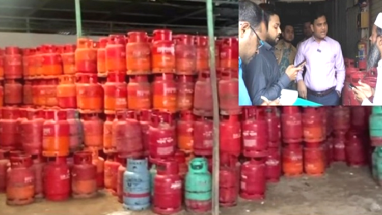 দোহারে এলপিজি সিন্ডিকেট: ডিলারকে জরিমানা, দিশেহারা ক্রেতা
