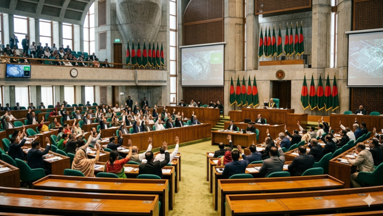 জাতীয় সংসদে অন্তর্বর্তীকালীন সরকারের আরও ১০টি বিল পাস