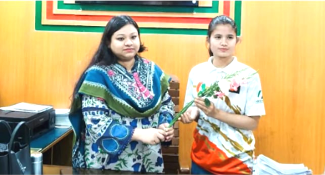 প্রধানমন্ত্রীর কাছ থেকে পুরস্কৃত সেপাক টাকরো খেলোয়াড়দের সংবর্ধনা