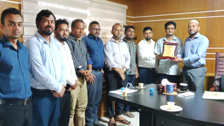 মুন্সীগঞ্জ অঞ্চলের মুখ‍্য আঞ্চলিক কার্যালয়ের কর্মকর্তার বদলী জনিত বিদায় সংবর্ধনা