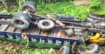 টরকী নীলখোলা ব্রিজের রেলিং ভেঙে ট্রাক খাদে