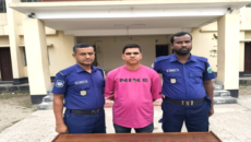 রাজশাহীতে চলন্ত ট্রেন থেকে ১০০ গ্রাম হেরোইনসহ গোদাগাড়ীর যুবক গ্রেফতার