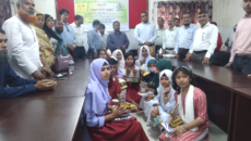 মাগুরার শ্রীপুরে জাতীয় পুষ্টি সপ্তাহের সমাপনী ও পুরস্কার বিতরণ অনুষ্ঠান