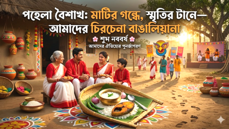 পহেলা বৈশাখ: মাটির গন্ধে, স্মৃতির টানে—আমাদের চিরচেনা বাঙালিয়ানা